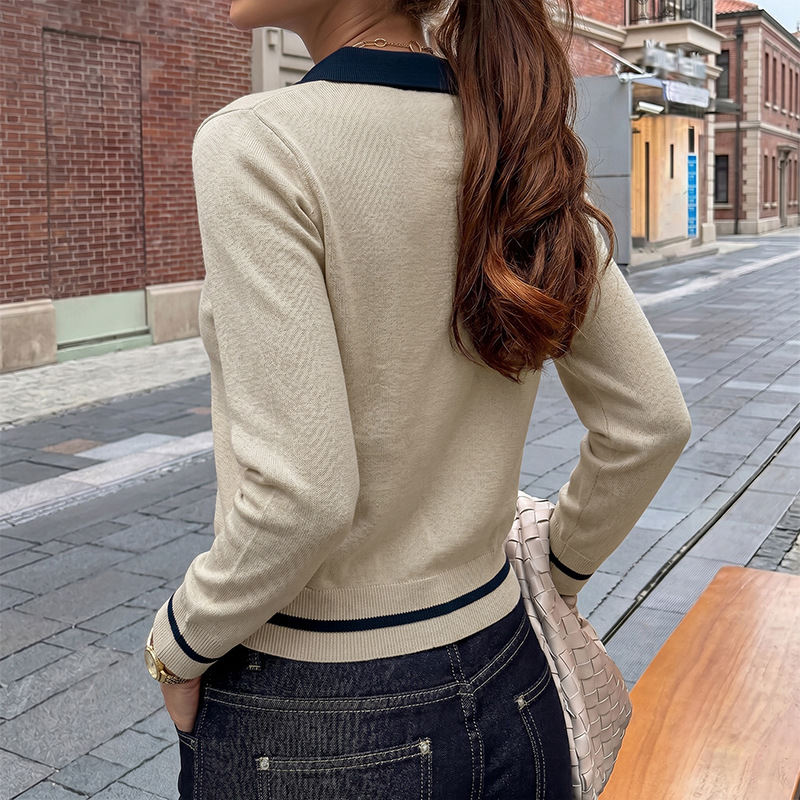 Best Selling Long Sleeve Knit Top For Women