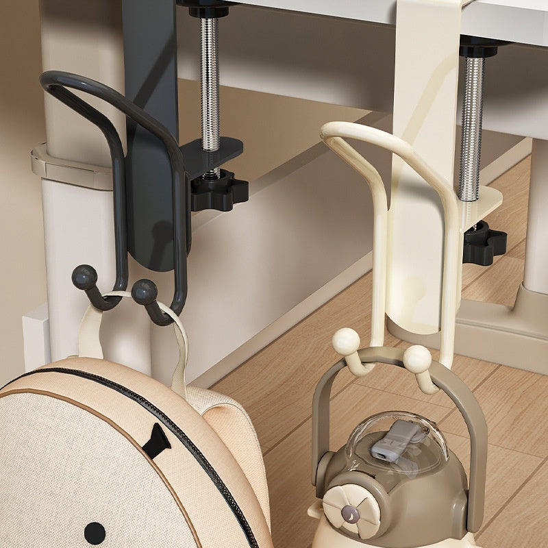 Wall-mounted Desk-side Storage Hook Drill-free And Movable