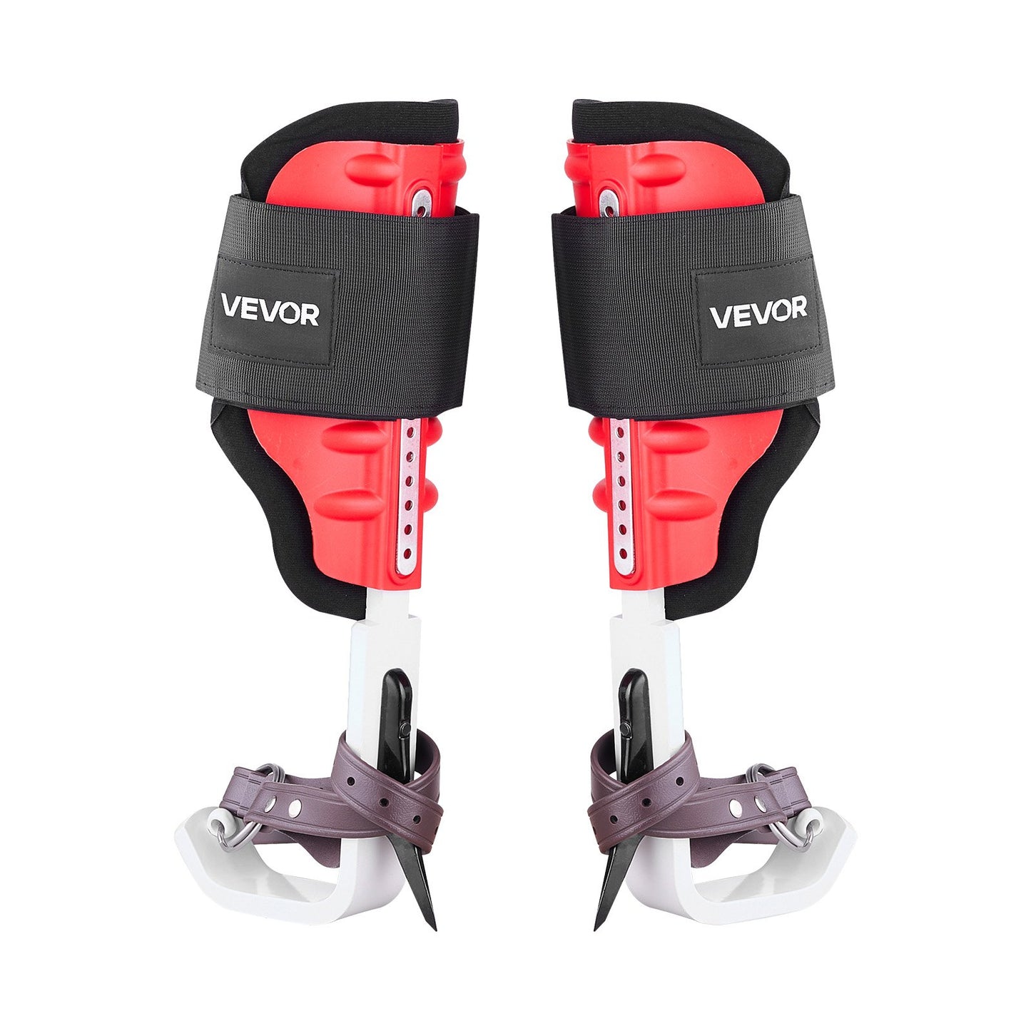 Tree Climbing Spikes Set, Height-Adjustable Tree Climbing Gear With Straps & Spike Protectors, 350 Lbs Load Capacity, Durable Aluminum Climb Spurs Arborist Equipment For Fruit Picking Hunting
