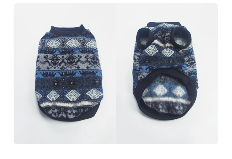 Autumn And Winter New Thick Warm Sweater Pet Clothes