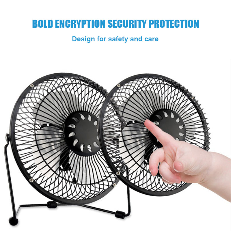 Portable Mini USB Cooling Fan 360 Small Desktop Desk Quiet Computer6inch