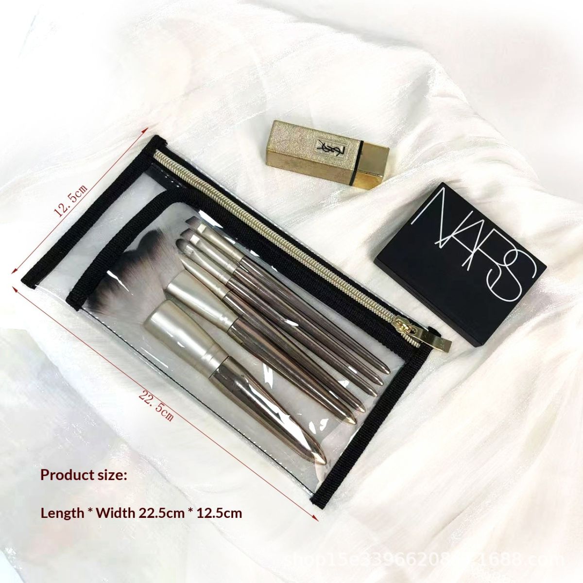 Makeup Bag Makeup Brush Simple Transparent Pouch