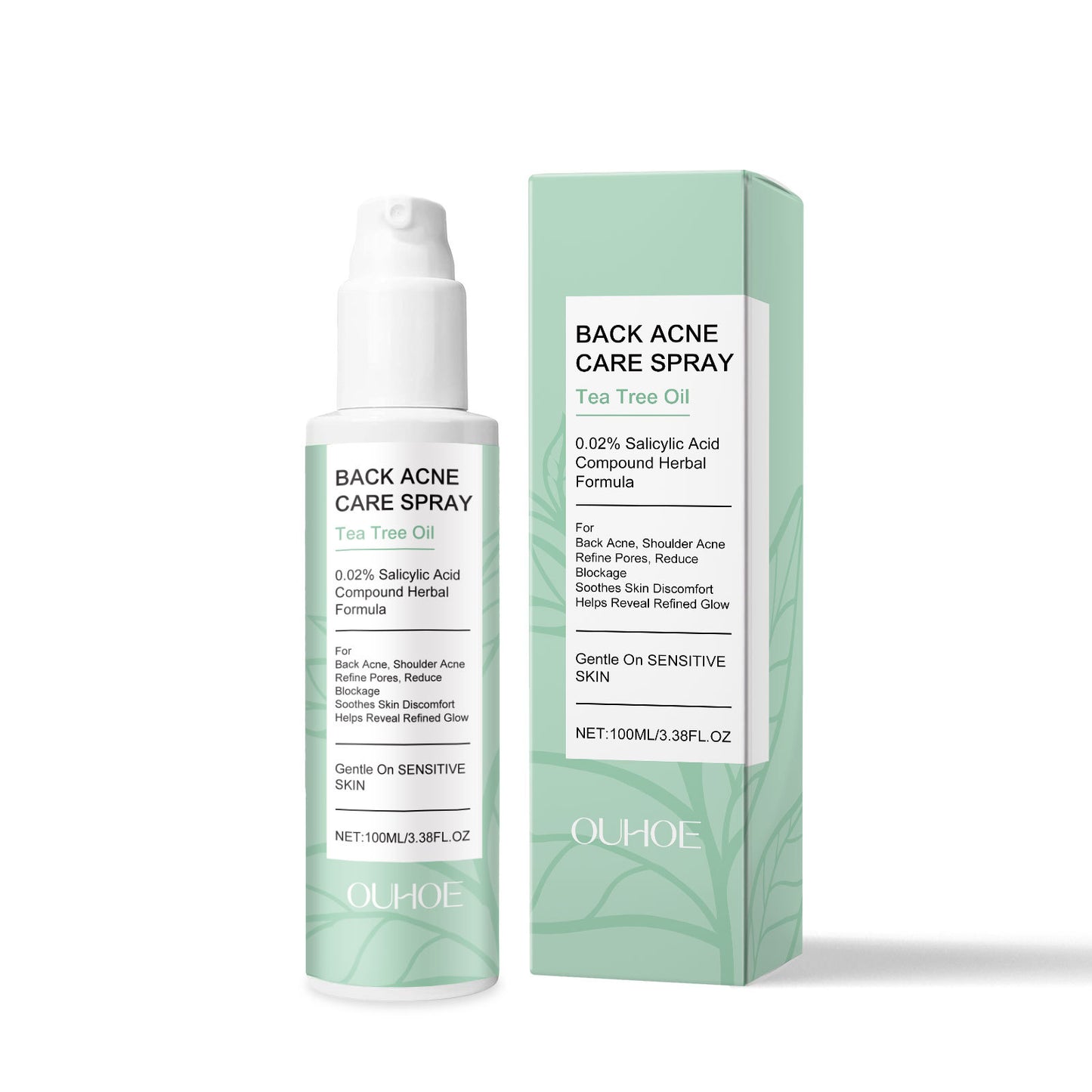 Gentle Hydrating Care Spray For The Back Of The Body With Soothing Ingredients