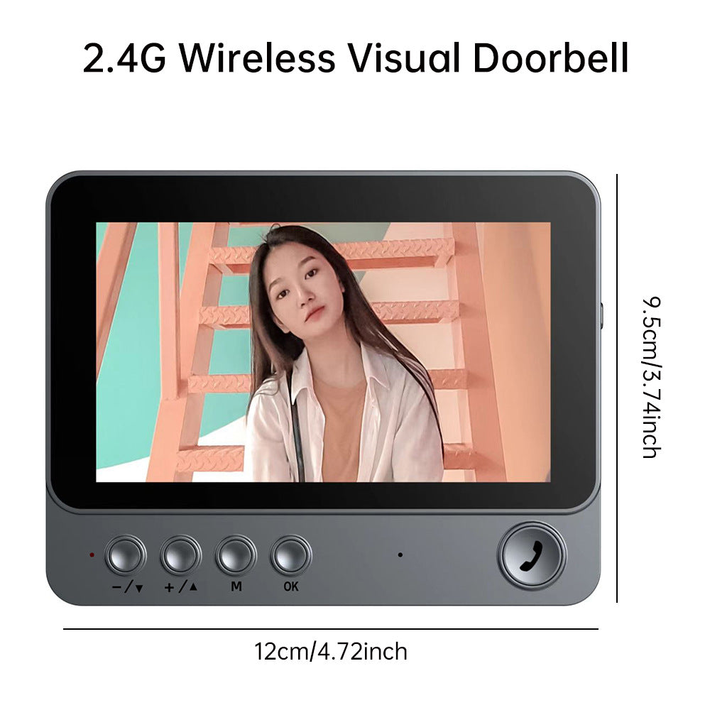 Home Dual-Channel Remote Wireless Video Intercom Doorbell