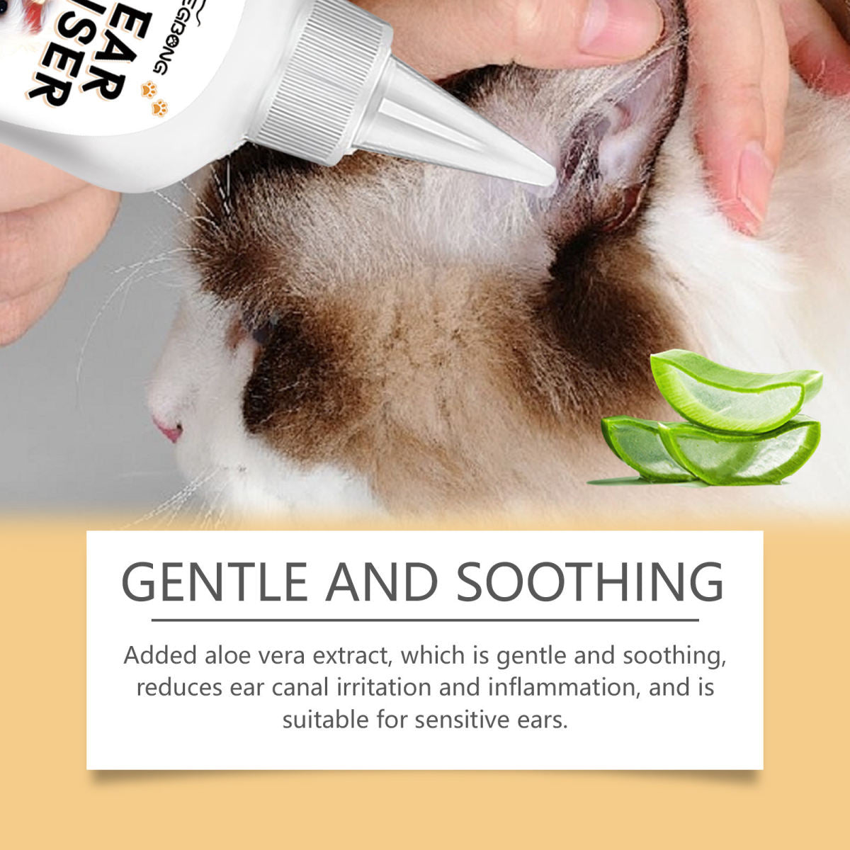 Pet Ear Cleanersuitable For Both Cats And Dogs