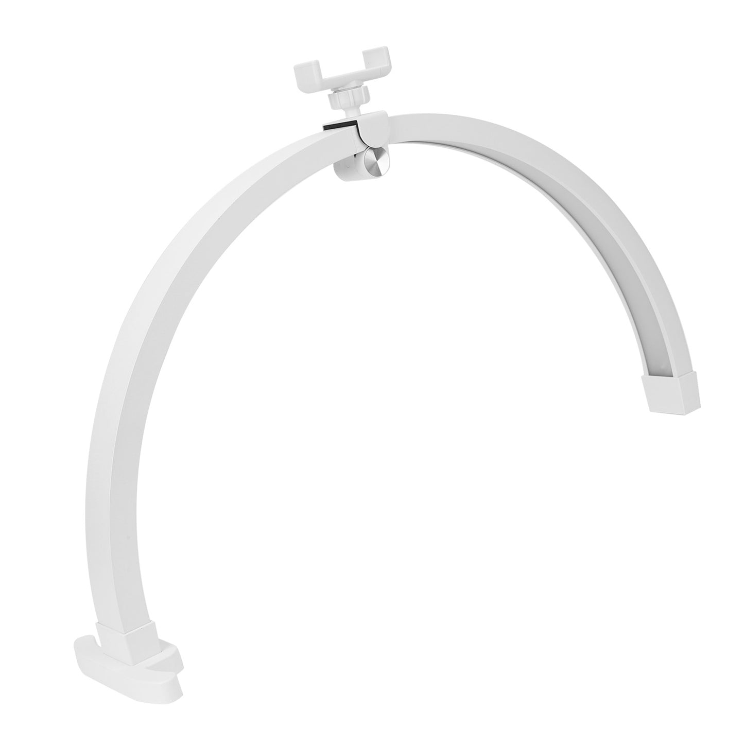 22 Inch Half Moon Nail Desk Lamp 20W Touch Control Foldable Manicure Tattoo Desk Beauty Light 3200‑5600K CRI >90 With Phone Clip 100‑240V