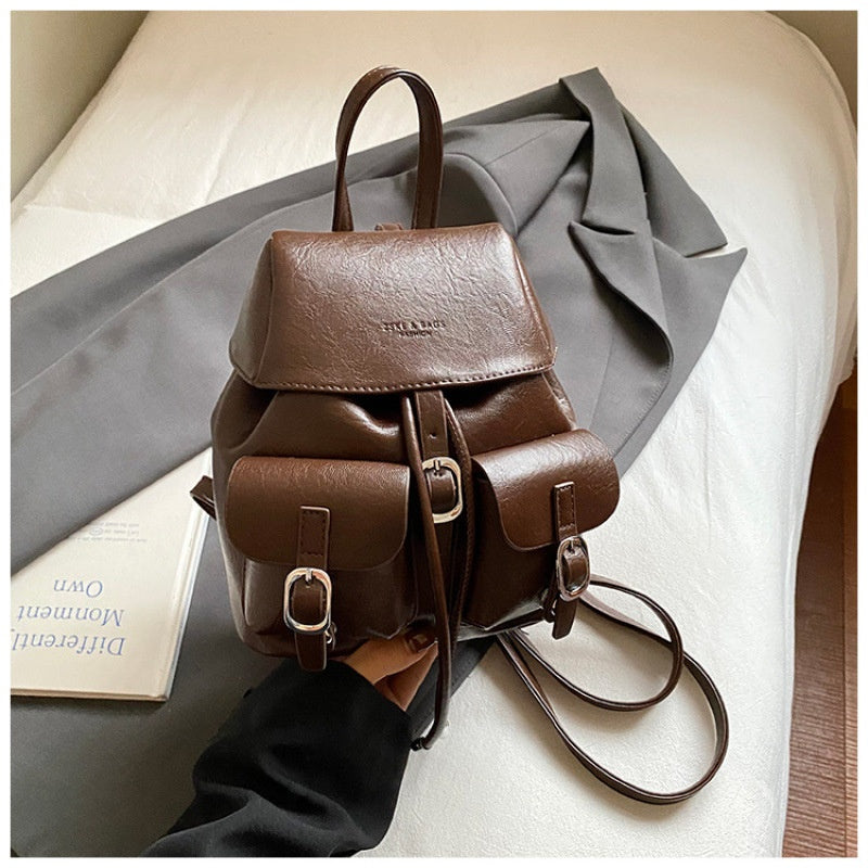 Korean-style Fashionable Streetwear Travel Backpack For Students