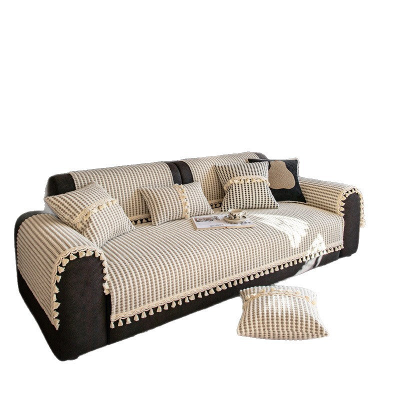 New Home Chenille Sand Fabric Rug