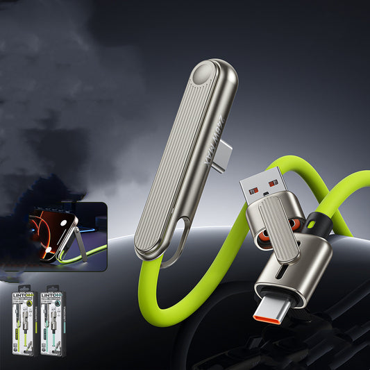 WELCOME 240W Phone Data Cable Type-C Charging Cable