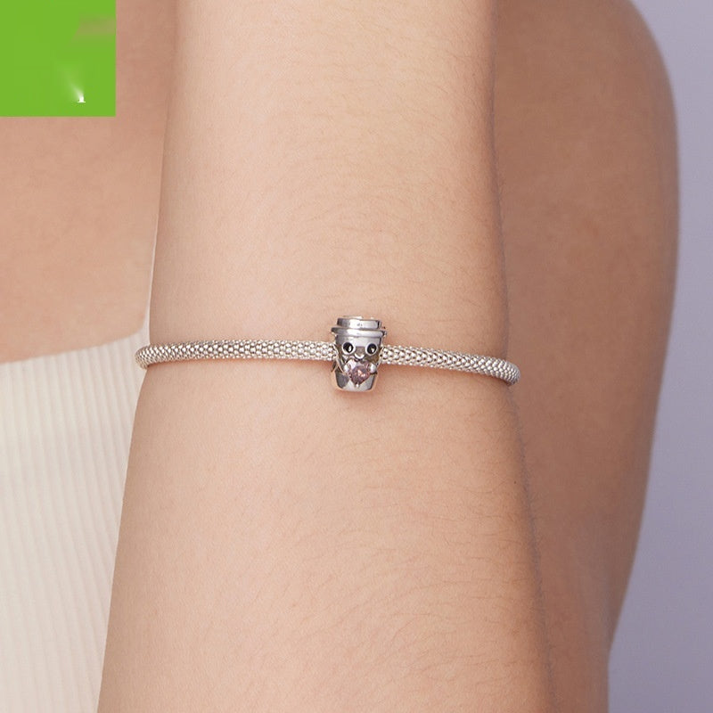 Design Love Coffee Cup Bead Accessories