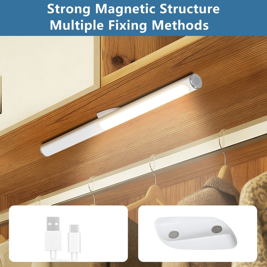 LED Desk Lamp 360 Adjustable, USB Charging Port, 5 Light Modes & Dimmable Brightness, Bedside Lamp For Reading, Craft, Work, Study White