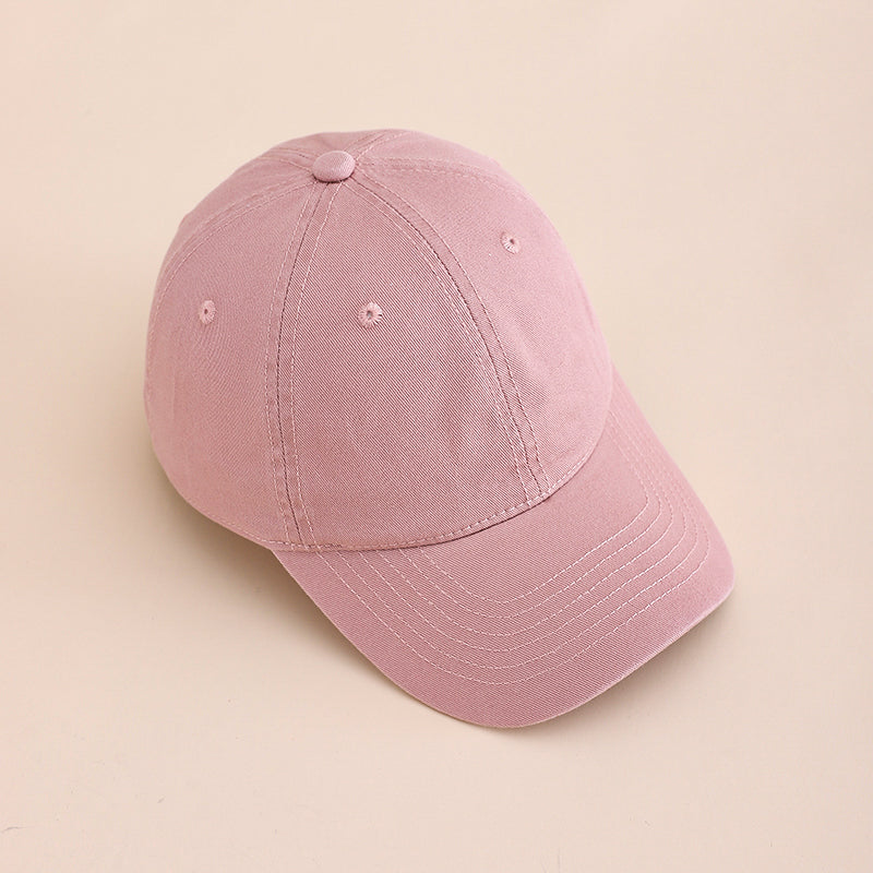 New Men's And Women's Solid-color Light Board Fashion And Simplicity Style Adjustable Baseball Cap Suitable For Outdoor Outings And Daily Commuting Outfits