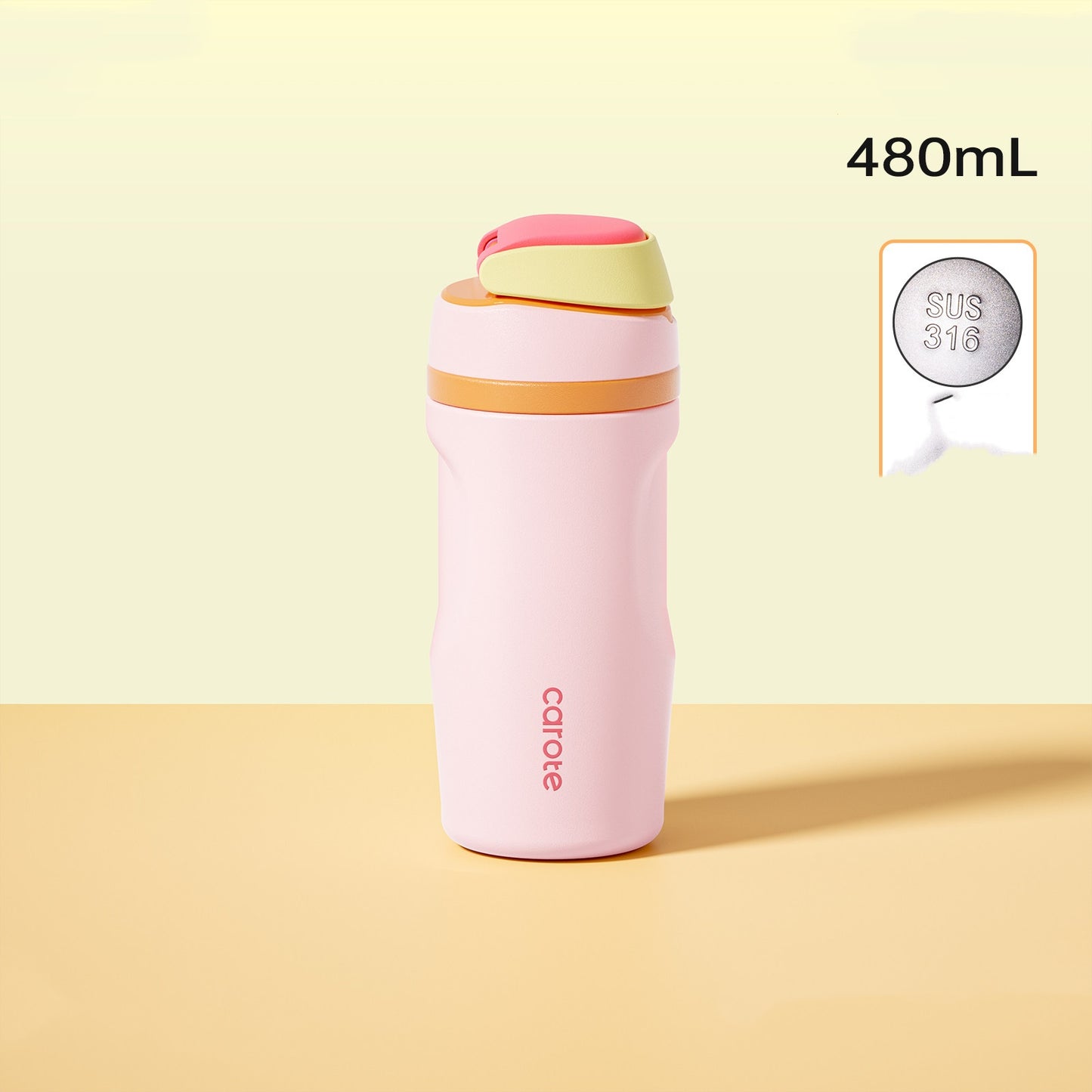 Stainless Steel Large-capacity Insulated Sports Bottle, New Model