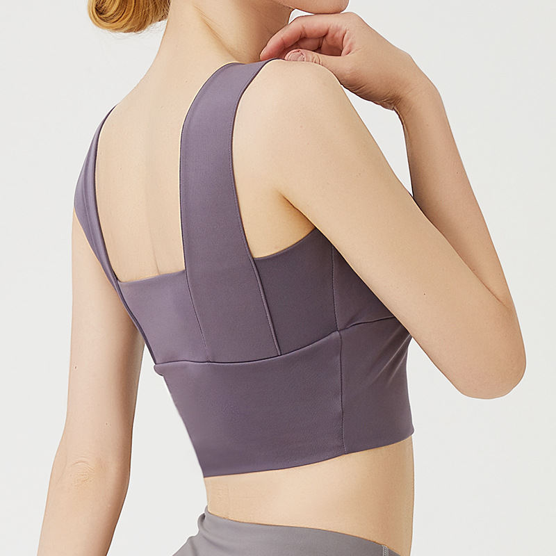 Gather Together For Shaping Exercise Yoga Fitness Broad Shoulder Bra