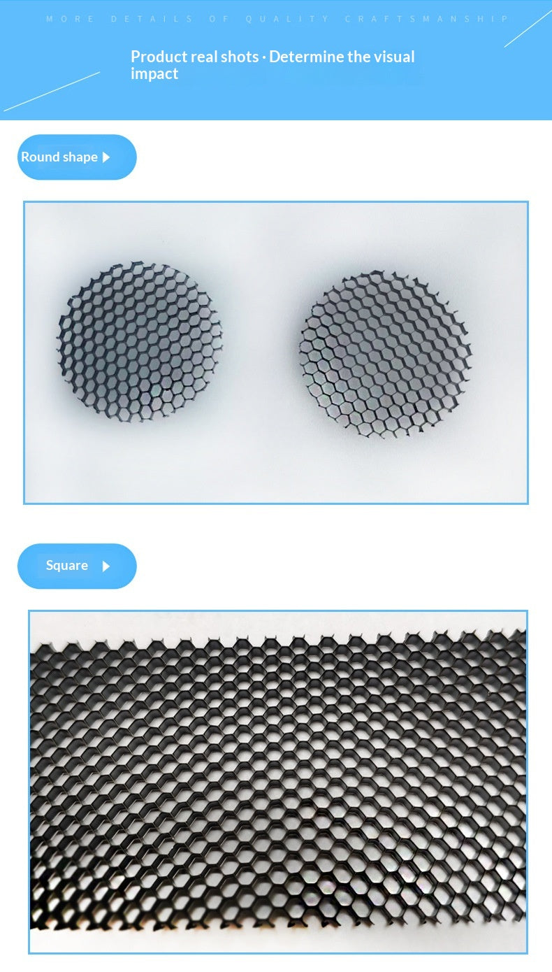 Anti-glare Honeycomb Mesh For LED Lighting Fixtures