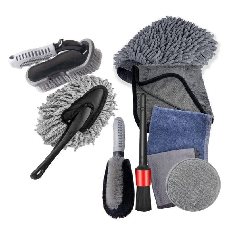 8 Piece Car Wash Cleaning Tool Brush Beauty Kit