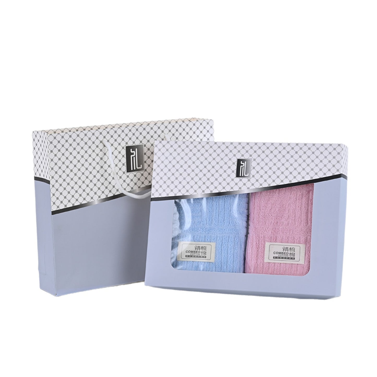 Cotton Towel Wedding Gift Set 3-Piece