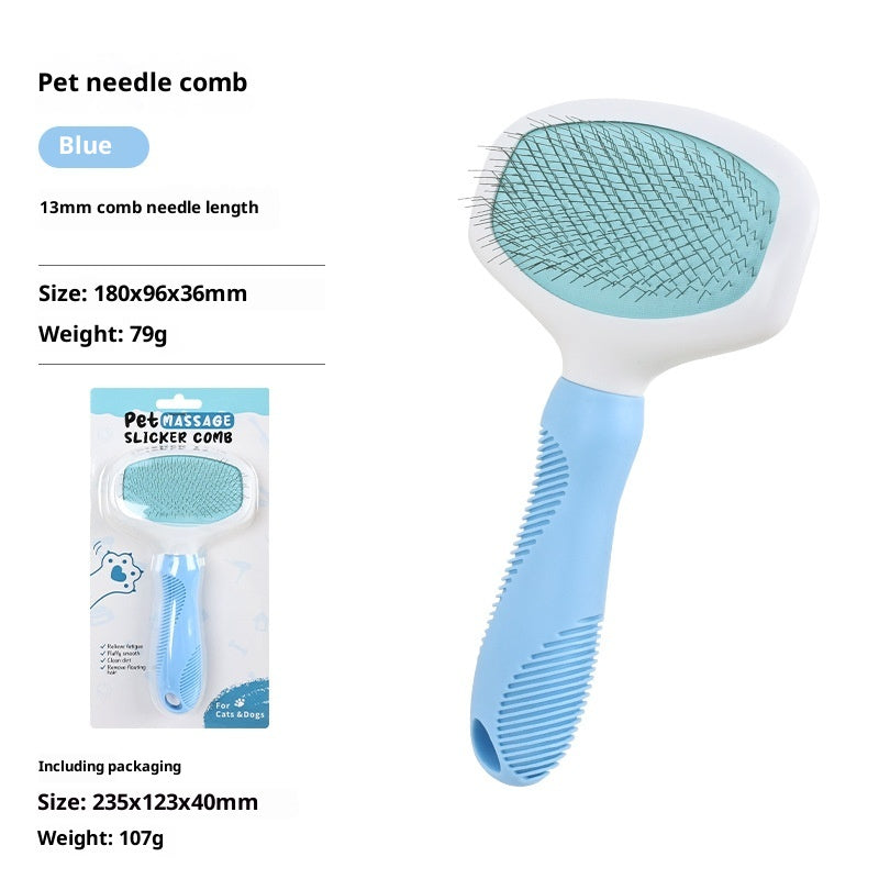 Cat Deshedding And Detangling Comb Dog Grooming And Cleaning Tool