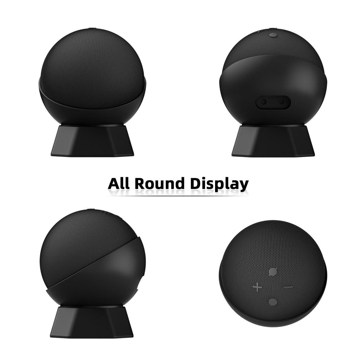 Applicable To Echo Dot 4th And 5th Generation Smart Speaker Silicone Cable Tie Bracket