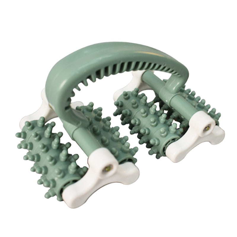 Lunar Rover Massage Device, Manual Roller-type Full-body Muscle Massager