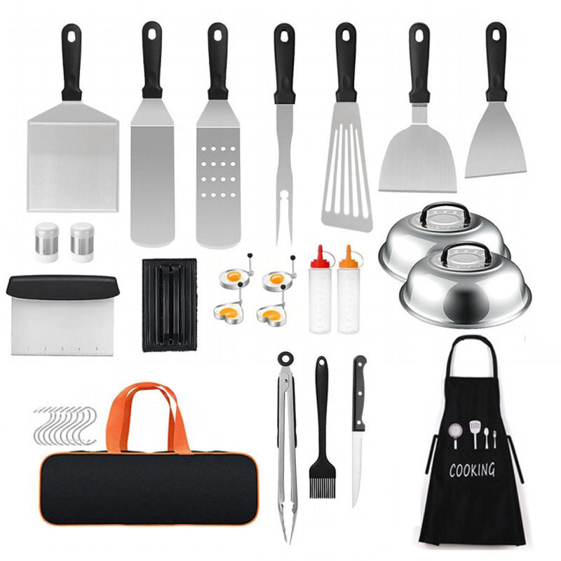 Stainless Steel Barbecue Tools Suit