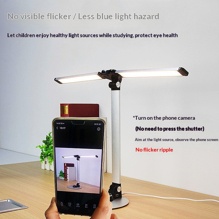Foldable Eye-Care Reading Desk Lamp For Children
