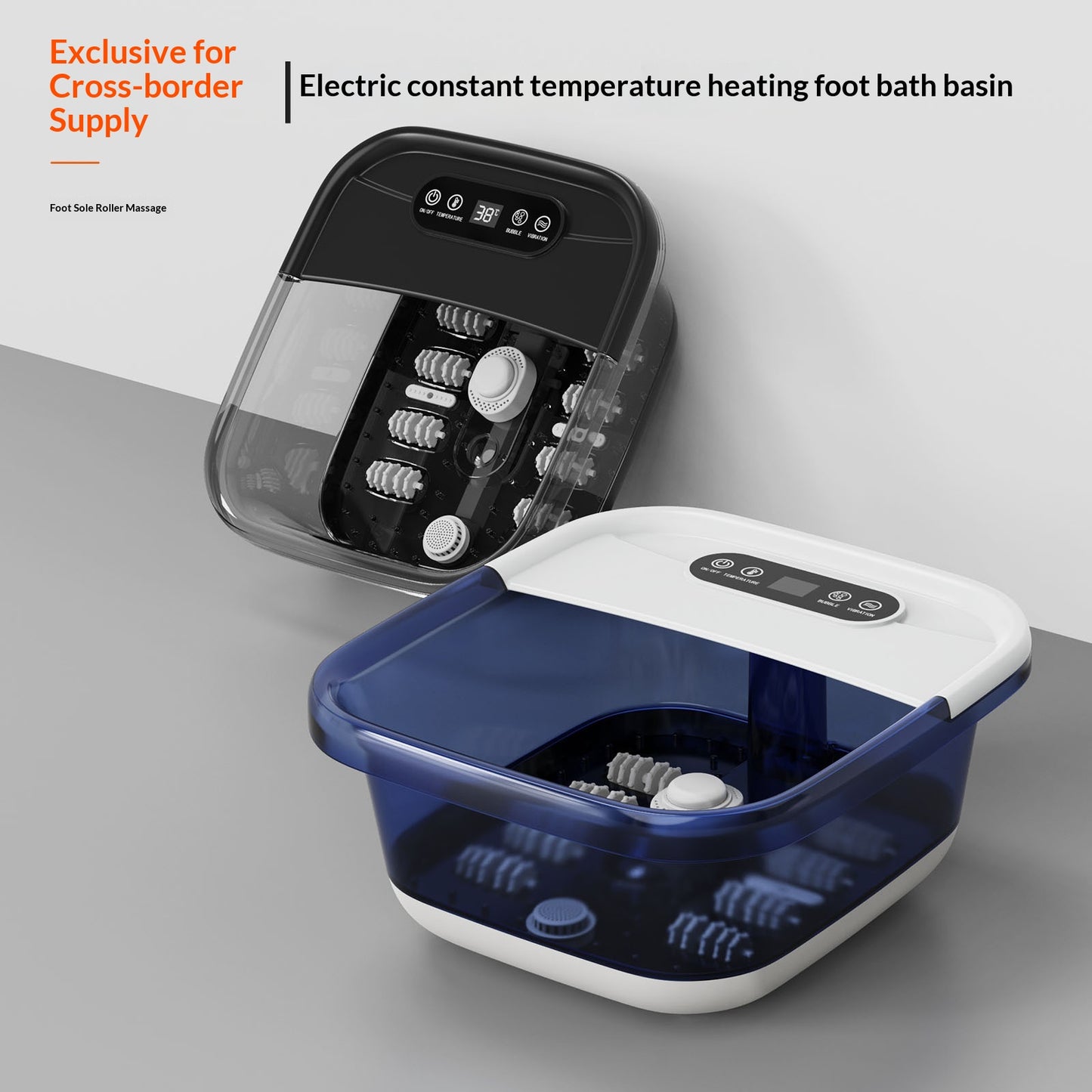 Fully Automatic Home-use Electric Foot Bath Basin With Constant-temperature Heating