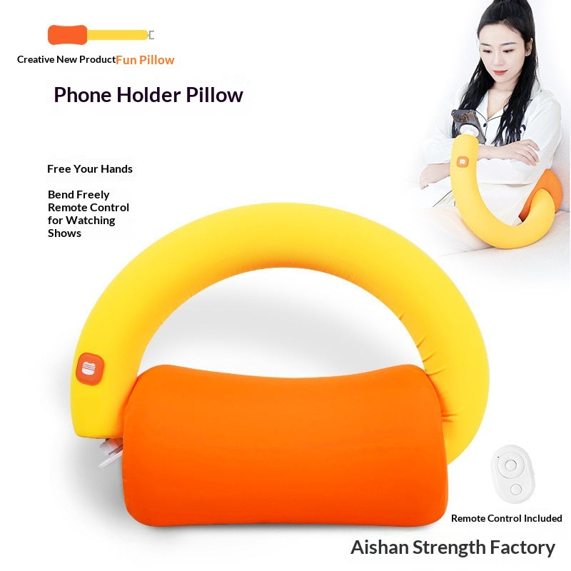 Lazy Phone Stand Lumbar Support Body Pillow