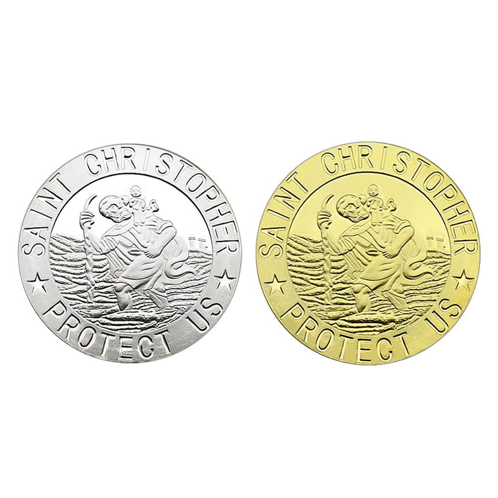 Lucky Coin Metal Medal Collectible Gift