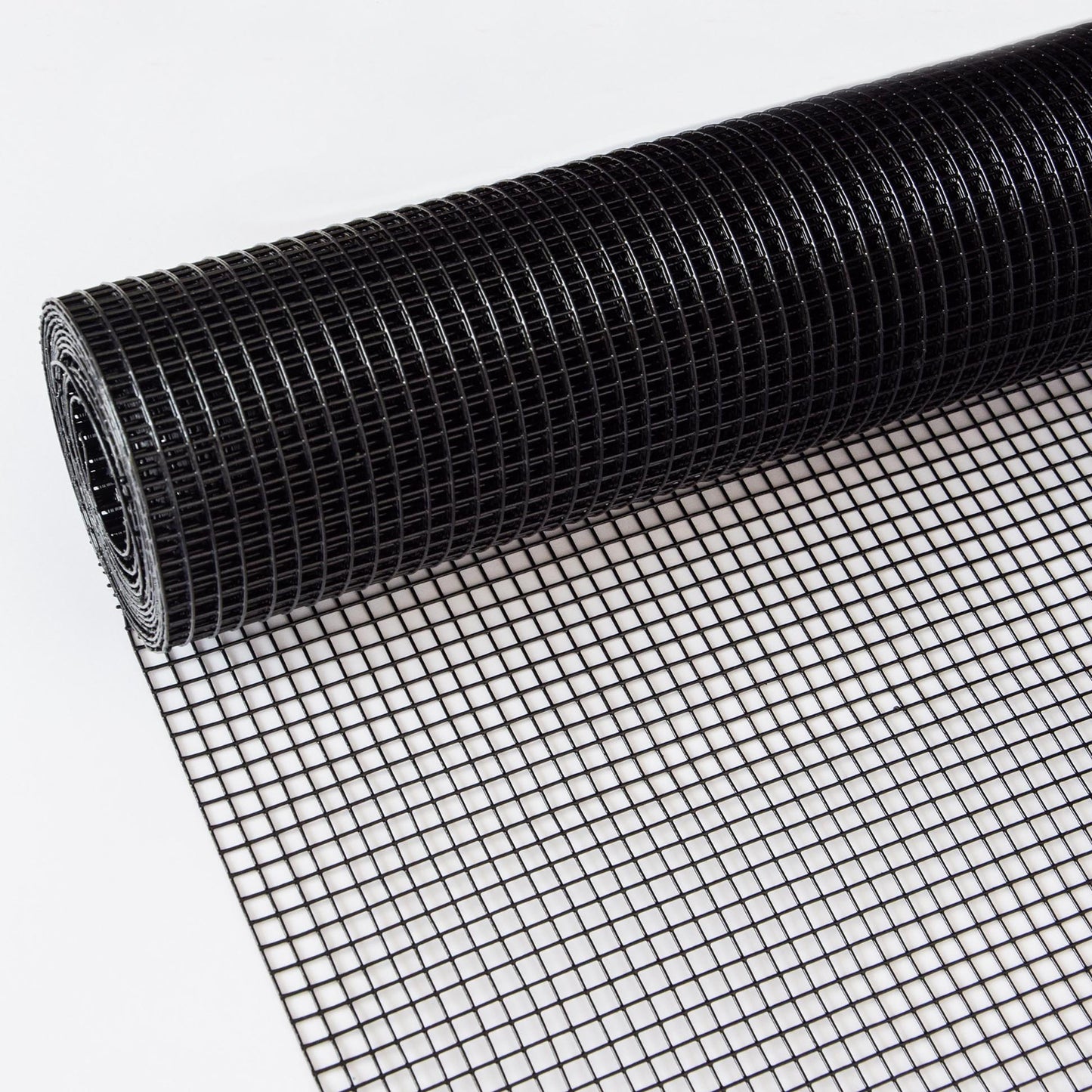 36 Inchx100 Ft Black Vinyl Coated Hardware Cloth, 21 Gauge 1 4 Inch Black PVC Hardware Cloth, Black Welded Wire Fence Supports Poultry-Netting Cage-Home Improvement And Chicken Coop