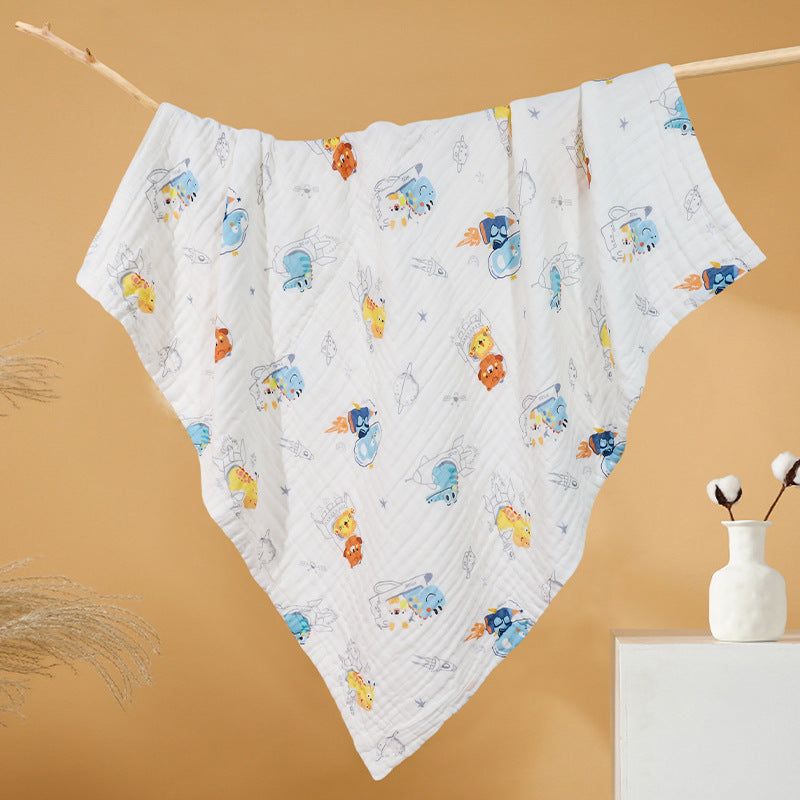 Class A Spring Summer Baby Bath Towel Pure Cotton Gauze