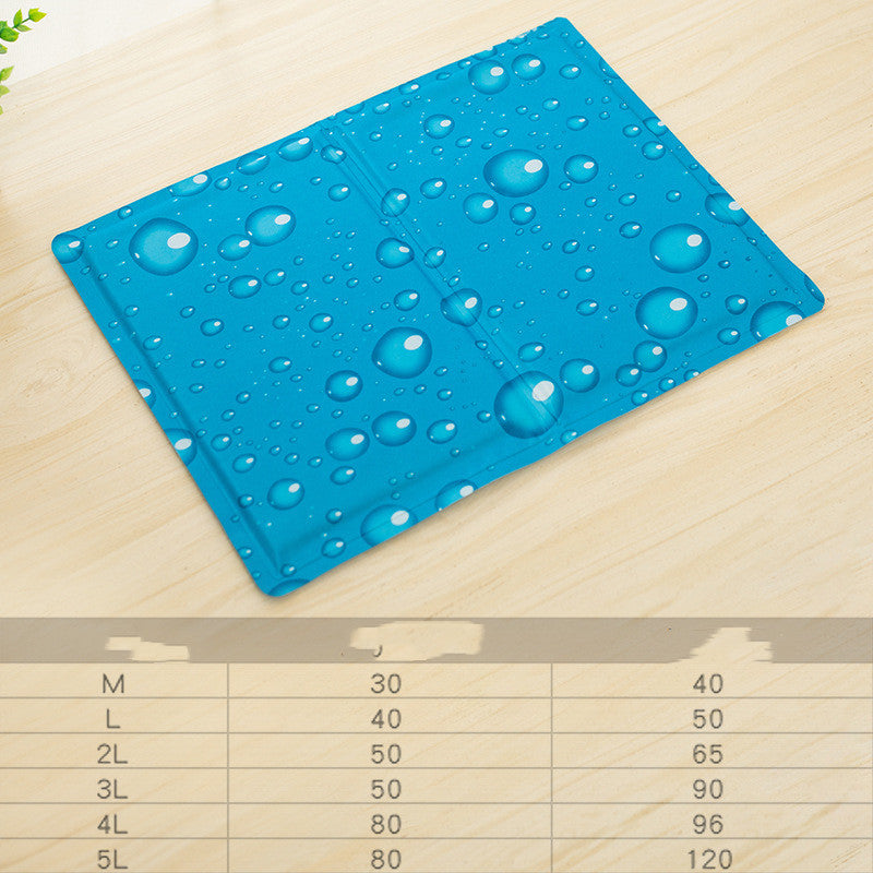 Ice Pad Dog Pad Bite Resistant Cold Pad Not Easy To Stick Hair Cooling Pet Pad