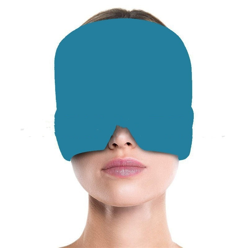 Gel Mask Ice Compress Head Cover Physical Cooling Relieve Headache