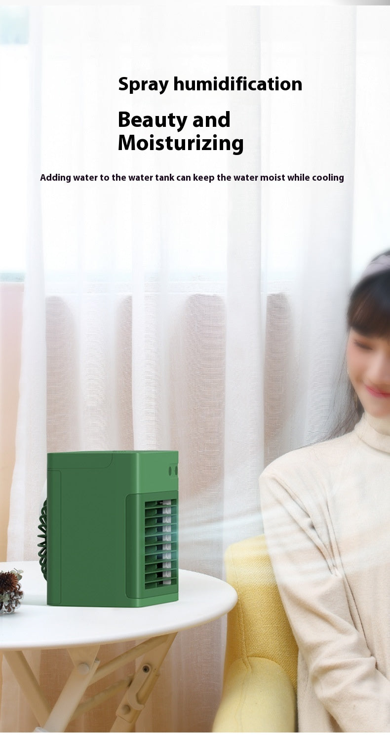 Humidifier Desktop Mini Air Cooler USB Water Cooling Fan