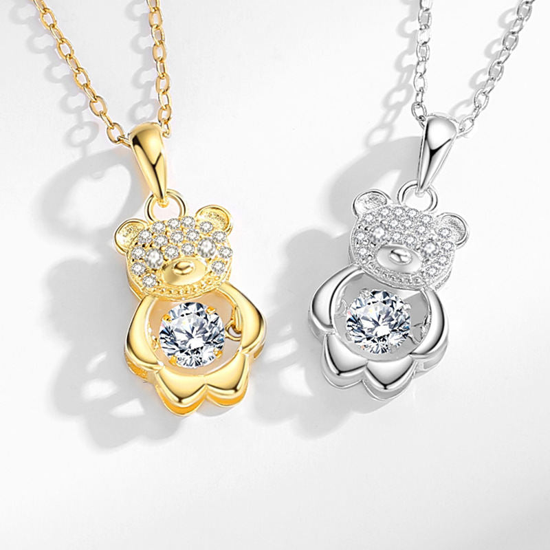 Necklace Female Bear Smart Fashion Animal