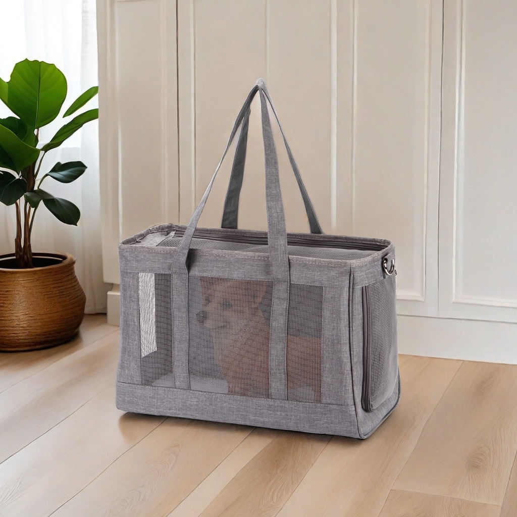 Pet Hand Bag Panoramic Breathable Portable Shoulder Bag For Outings
