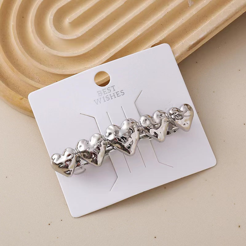 One-word Hair Clip For Women's Updo Spring Clip