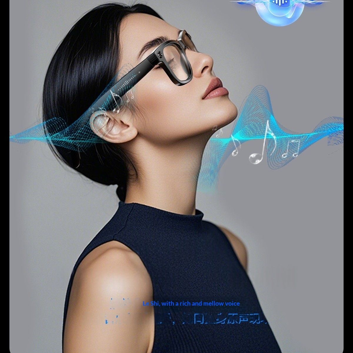 800W-pixel AI Translation Smart Glasses With Photo And Video Capabilities