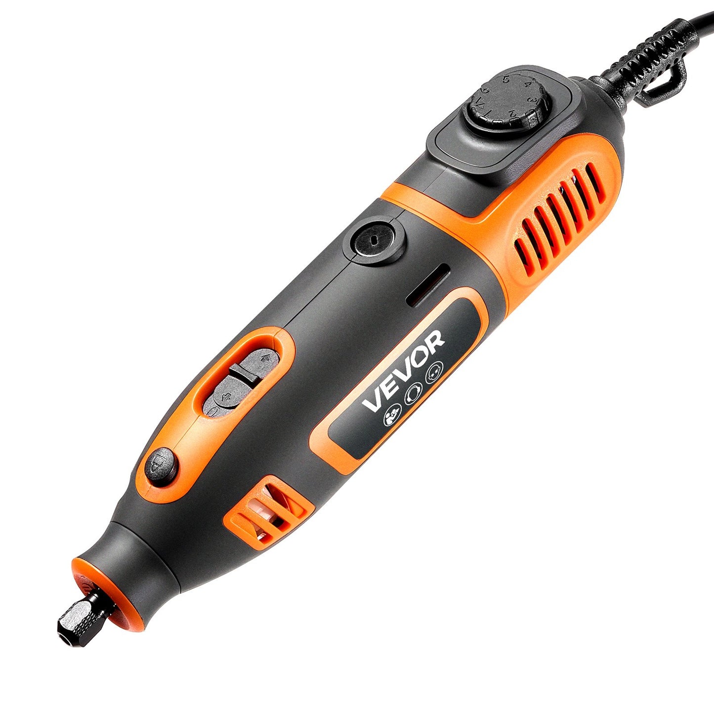 84-Piece Rotary Tool Kit, 200W Mini Power Rotary Tool Corded , 6-Level Speed 8000-40000 RPM Multi-Purpose DIY Tools For Engraving, Sanding, Polishing, Carving, Grinding, Cutting, DIY Crafts