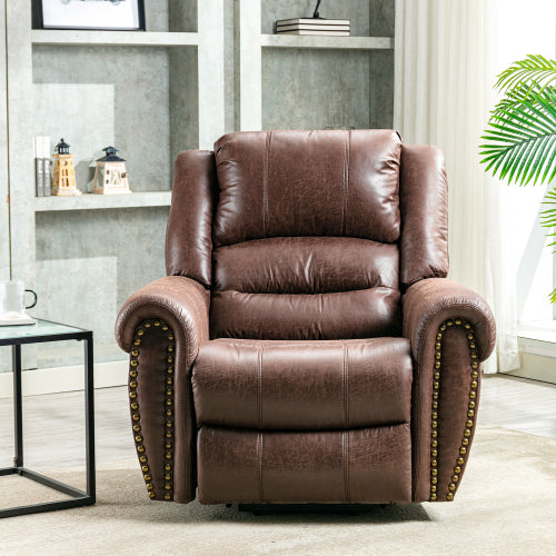 Large Power Lift Recliner Chairs With Massage And Heat For Elderly Big People, Massage Chair Heavy Duty Electric Faux Leather Reclining Chairs With USB Port And 2 Side Pockets