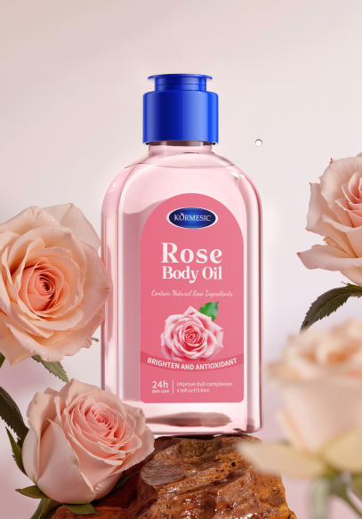 KORMESIC Rose Jelly Body Oil -Jelly Body Oil QB- Quick Return -Foreign Version- 130ml