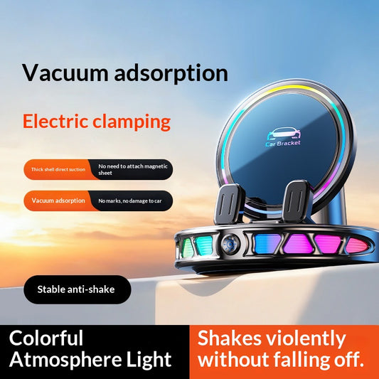 Iridescent RGB Ambient Light Car Wireless Charging Stand