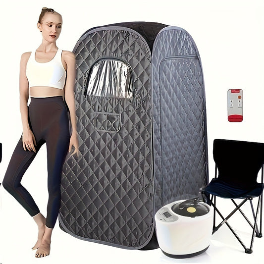 Foldable Home Mobile Sauna For Full-Body Steam Therapy