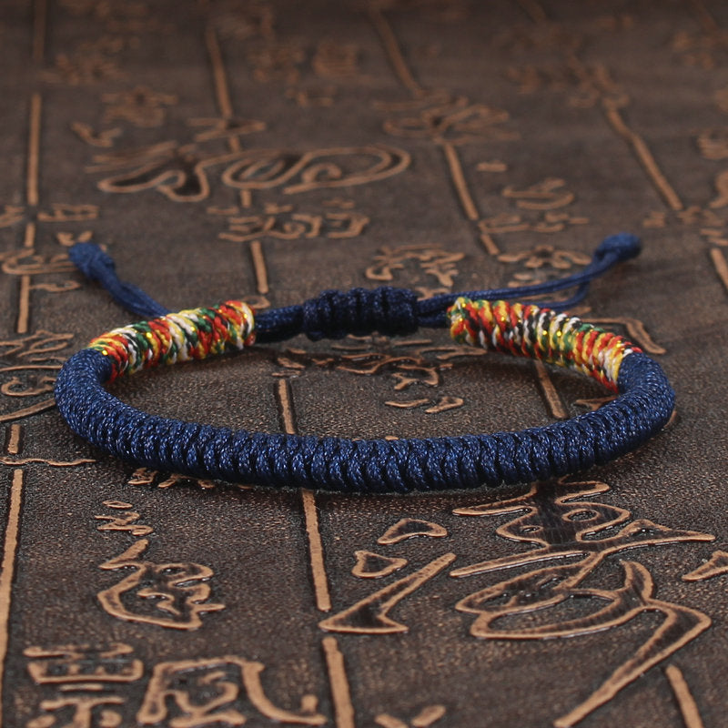 Best Seller In Europe And America Handmade Woven Jin Gang Knot Red Rope Bracelet