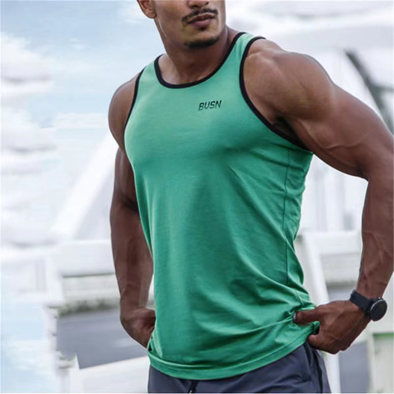 Mens Summer Casual Tank Top For Muscle Fitness