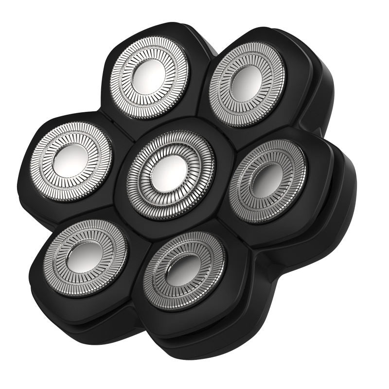 Electric Shaving Head Hair Clipper Magnetic Floating Seven Cutter Accessories
