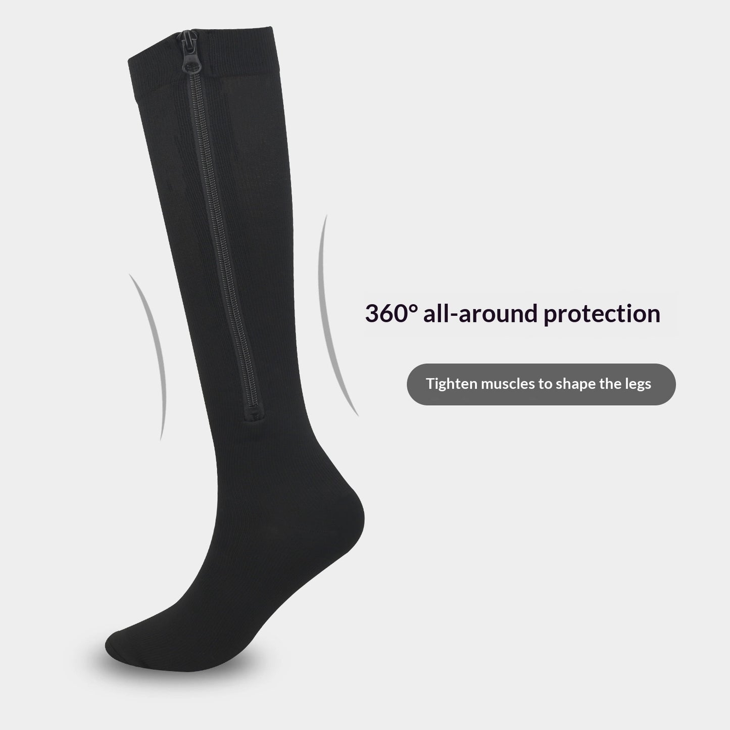 Women's Calf-Length Outdoor Fitness Running Compression Socks