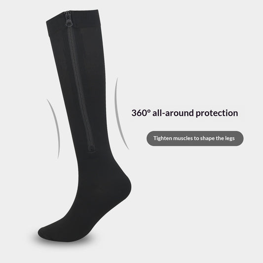 Women's Calf-Length Outdoor Fitness Running Compression Socks