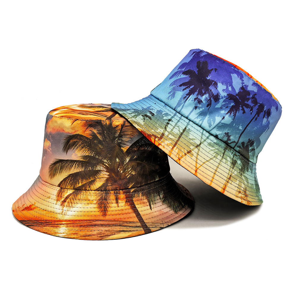 Men's And Women's Identical Fun-printed Double-sided Design, Highly Expressive And Fashionable, Street Style Fishing Hat, Suitable For Taking Photos, Outdoor Vacations And Daily Outfits.