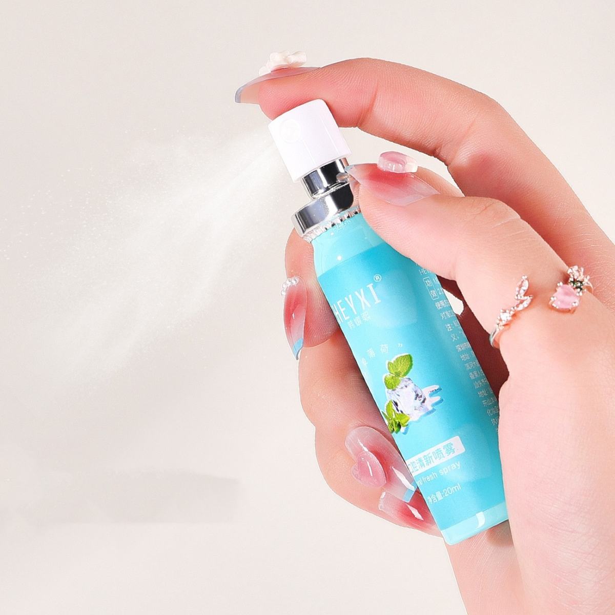 Peach Breath Spray Portable Care